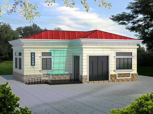 什玲镇现代都市型移动厕所